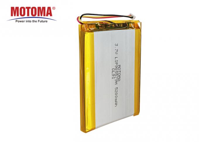 5200mah Motoma電池の高容量のリチウム ポリマー充電電池 0