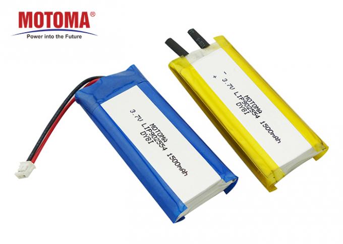 500の周期の医学のリチウム電池、Lipo電池3.7 V 1500mah 0