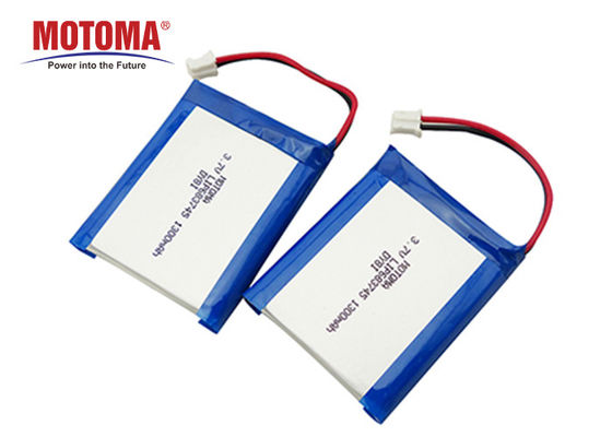 3.7V 1300mAhの医療機器電池ISO9001 ISO14001の証明書