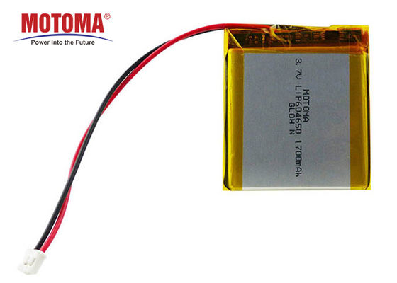 車GPSの追跡者電池、3.7 V 1700mahのリチウム ポリマー電池