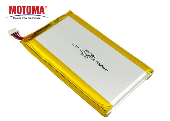 MSDS ULの証明書とのMotomaのリチウムLipo電池3.7V 5000mAh
