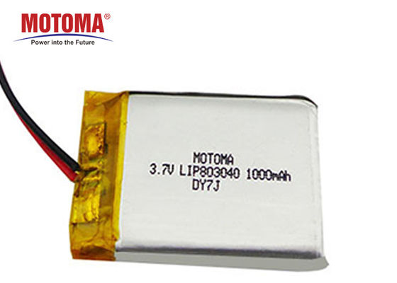 MOTOMAの再充電可能なリチウム イオン電池、李イオン電池のパック3.7 V 1000mah