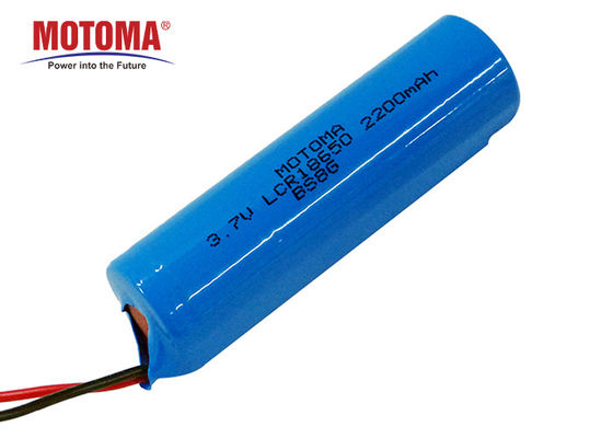 MOTOMA LCR18650のリチウム円柱電池3.7V 2200mahのリチウム イオン電池